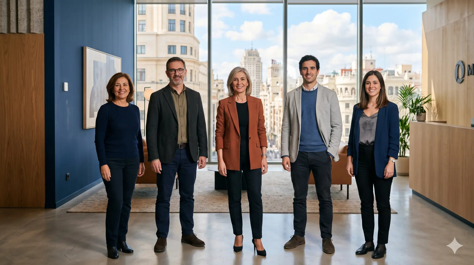 Equipo Quanture al completo